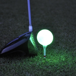 LED Golfbold - Indbygget batterier 